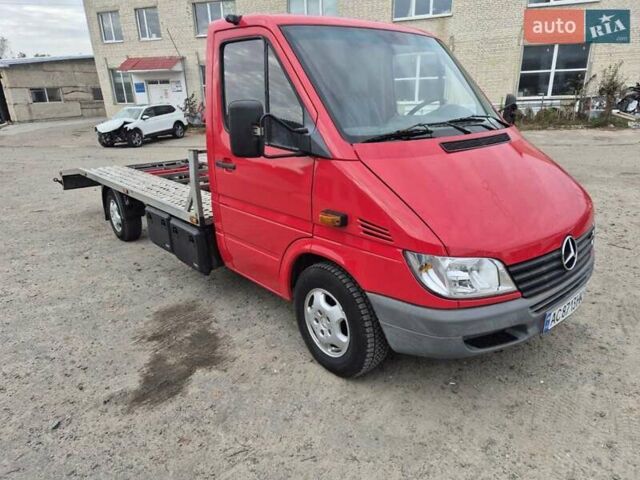 Червоний Мерседес Sprinter, об'ємом двигуна 2.15 л та пробігом 320 тис. км за 12500 $, фото 1 на Automoto.ua