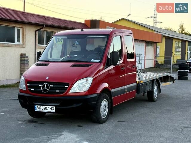 Красный Мерседес Sprinter, объемом двигателя 2.14 л и пробегом 600 тыс. км за 16500 $, фото 3 на Automoto.ua