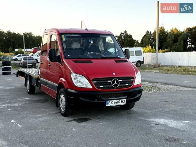 Красный Мерседес Sprinter, объемом двигателя 2.14 л и пробегом 600 тыс. км за 16500 $, фото 6 на Automoto.ua