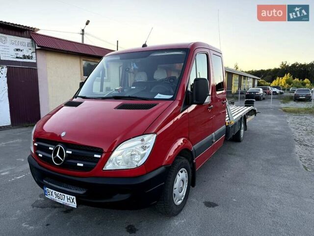 Красный Мерседес Sprinter, объемом двигателя 2.14 л и пробегом 600 тыс. км за 16500 $, фото 11 на Automoto.ua