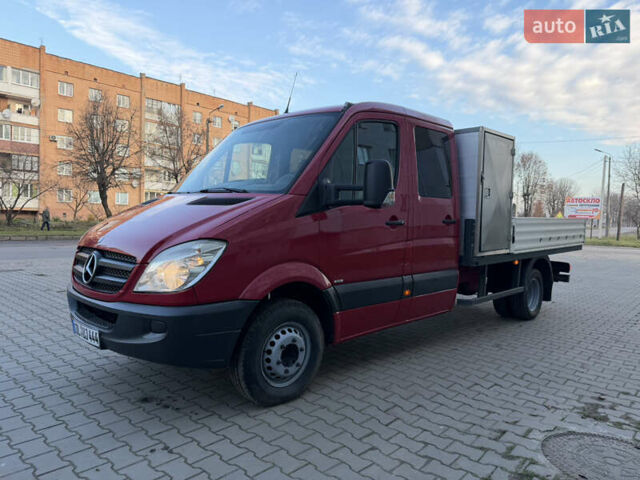 Красный Мерседес Sprinter, объемом двигателя 2.2 л и пробегом 246 тыс. км за 23400 $, фото 1 на Automoto.ua