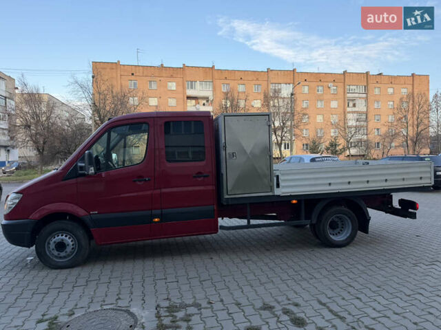 Красный Мерседес Sprinter, объемом двигателя 2.2 л и пробегом 246 тыс. км за 23400 $, фото 2 на Automoto.ua