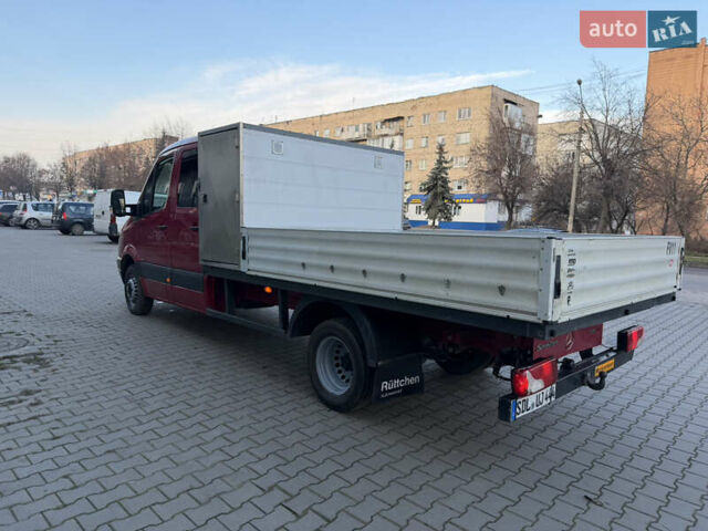 Красный Мерседес Sprinter, объемом двигателя 2.2 л и пробегом 246 тыс. км за 23400 $, фото 3 на Automoto.ua