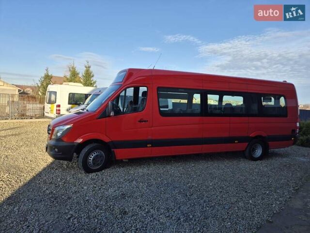 Красный Мерседес Sprinter, объемом двигателя 2.2 л и пробегом 200 тыс. км за 33900 $, фото 10 на Automoto.ua