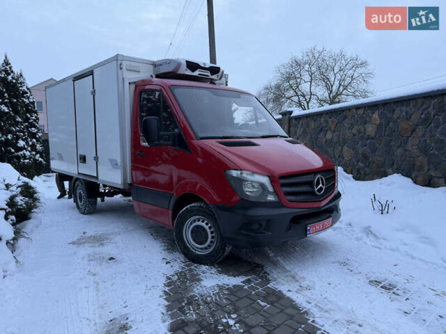 Красный Мерседес Sprinter, объемом двигателя 2.2 л и пробегом 285 тыс. км за 18000 $, фото 14 на Automoto.ua