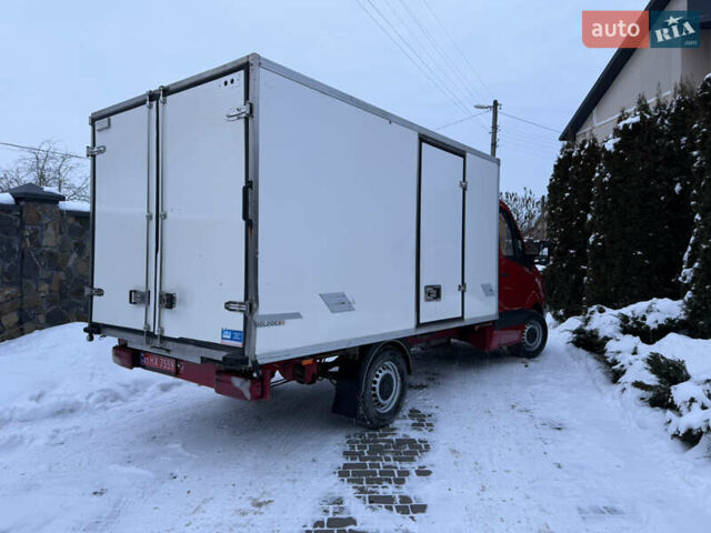 Красный Мерседес Sprinter, объемом двигателя 2.2 л и пробегом 285 тыс. км за 18000 $, фото 24 на Automoto.ua
