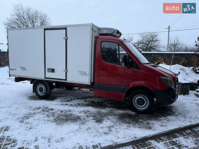 Красный Мерседес Sprinter, объемом двигателя 2.2 л и пробегом 285 тыс. км за 18000 $, фото 19 на Automoto.ua