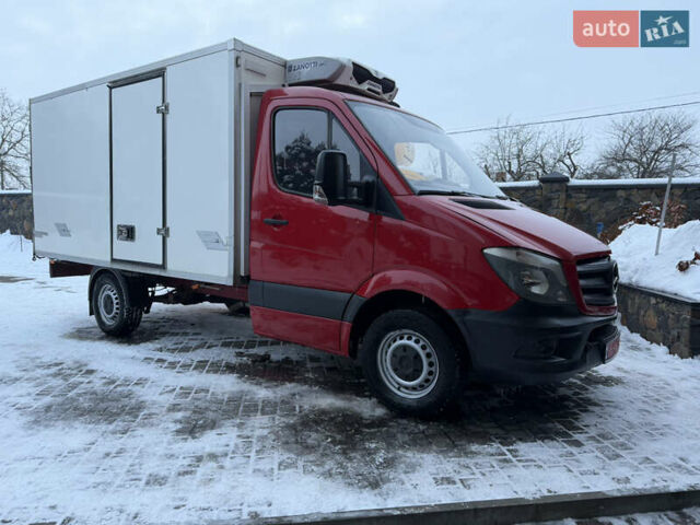 Красный Мерседес Sprinter, объемом двигателя 2.2 л и пробегом 285 тыс. км за 18000 $, фото 18 на Automoto.ua