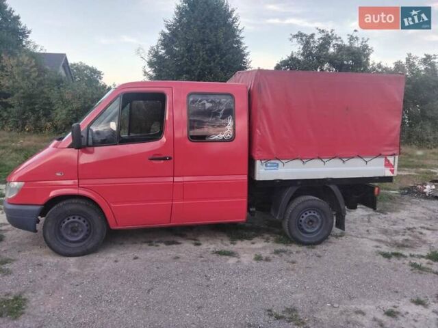 Красный Мерседес Sprinter, объемом двигателя 2.15 л и пробегом 420 тыс. км за 10500 $, фото 9 на Automoto.ua
