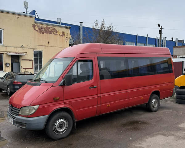Красный Мерседес Sprinter, объемом двигателя 2.2 л и пробегом 1 тыс. км за 5500 $, фото 1 на Automoto.ua