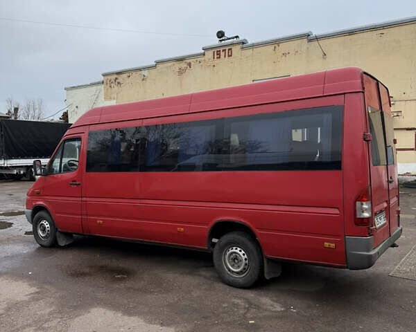 Красный Мерседес Sprinter, объемом двигателя 2.2 л и пробегом 1 тыс. км за 5500 $, фото 2 на Automoto.ua