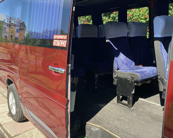 Красный Мерседес Sprinter, объемом двигателя 2.15 л и пробегом 220 тыс. км за 10500 $, фото 10 на Automoto.ua