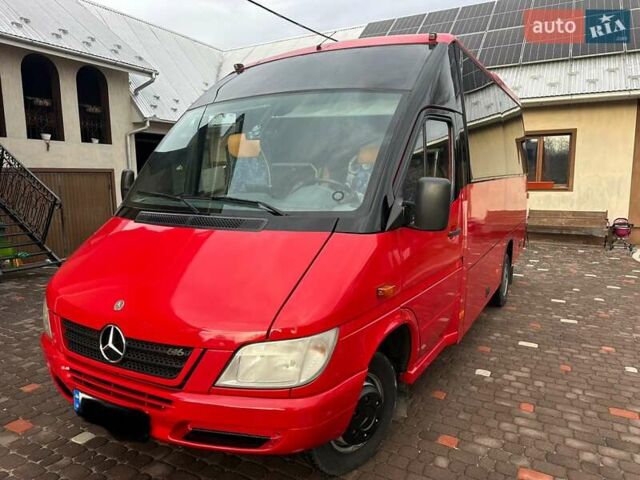Червоний Мерседес Sprinter, об'ємом двигуна 2.7 л та пробігом 595 тис. км за 35000 $, фото 9 на Automoto.ua
