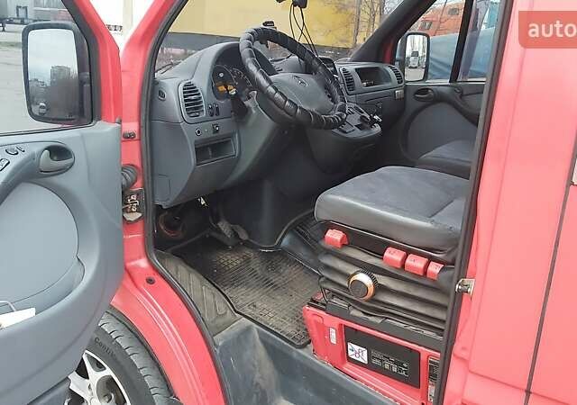 Красный Мерседес Sprinter, объемом двигателя 2.69 л и пробегом 450 тыс. км за 9300 $, фото 16 на Automoto.ua
