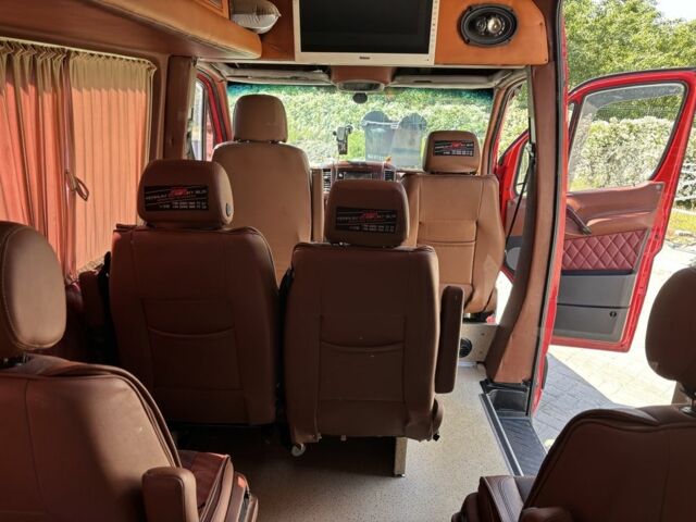 Красный Мерседес Sprinter, объемом двигателя 2.2 л и пробегом 420 тыс. км за 17300 $, фото 5 на Automoto.ua