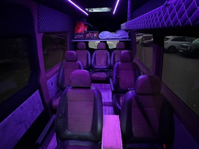 Красный Мерседес Sprinter, объемом двигателя 2.1 л и пробегом 572 тыс. км за 15500 $, фото 15 на Automoto.ua