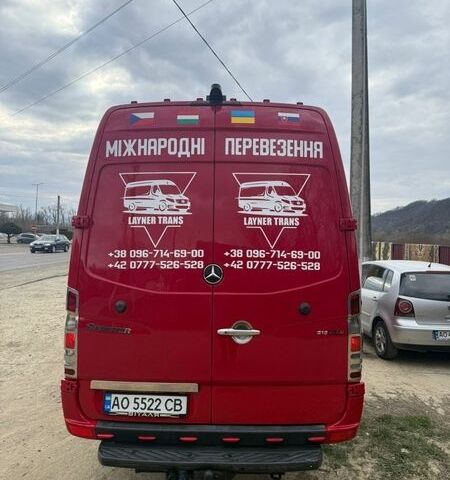 Червоний Мерседес Sprinter, об'ємом двигуна 2.14 л та пробігом 301 тис. км за 21500 $, фото 3 на Automoto.ua