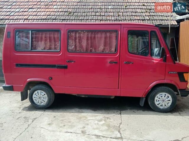 Красный Мерседес Sprinter, объемом двигателя 2.8 л и пробегом 450 тыс. км за 4000 $, фото 4 на Automoto.ua