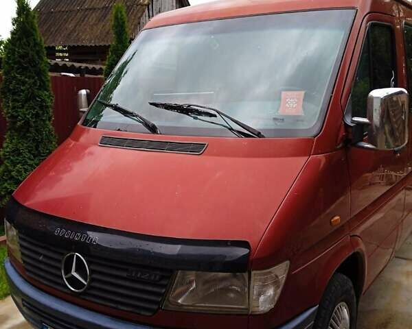 Червоний Мерседес Sprinter, об'ємом двигуна 2.9 л та пробігом 552 тис. км за 7300 $, фото 1 на Automoto.ua