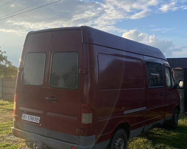 Червоний Мерседес Sprinter, об'ємом двигуна 2.87 л та пробігом 450 тис. км за 5100 $, фото 2 на Automoto.ua