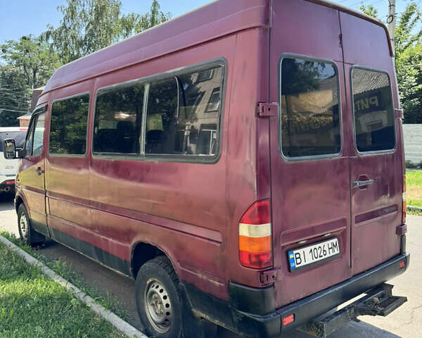 Червоний Мерседес Sprinter, об'ємом двигуна 2.3 л та пробігом 845 тис. км за 4900 $, фото 3 на Automoto.ua
