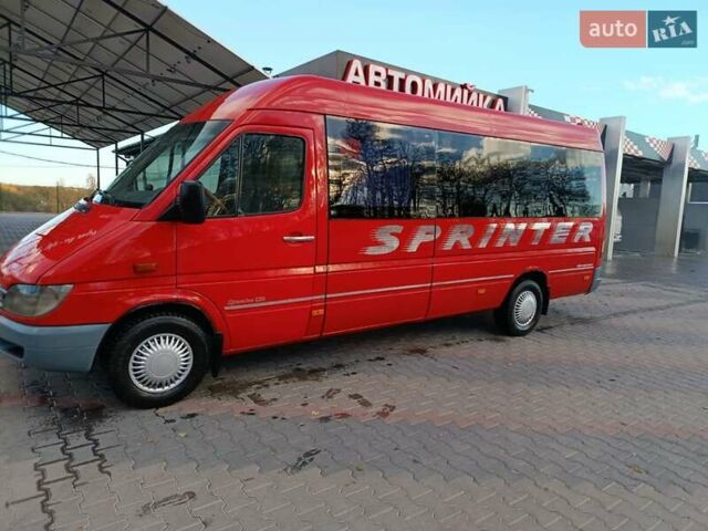 Червоний Мерседес Sprinter, об'ємом двигуна 2.7 л та пробігом 530 тис. км за 9700 $, фото 8 на Automoto.ua