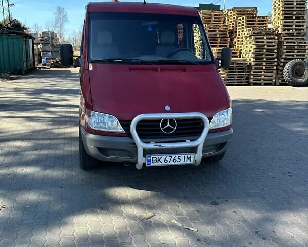Красный Мерседес Sprinter, объемом двигателя 2.15 л и пробегом 1 тыс. км за 9000 $, фото 13 на Automoto.ua