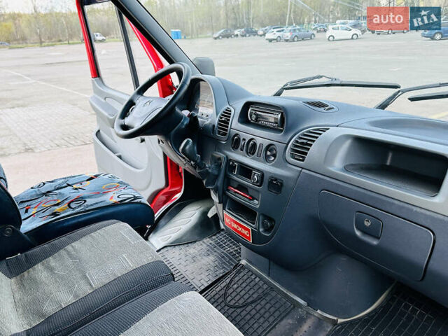 Красный Мерседес Sprinter, объемом двигателя 2.2 л и пробегом 332 тыс. км за 9999 $, фото 14 на Automoto.ua