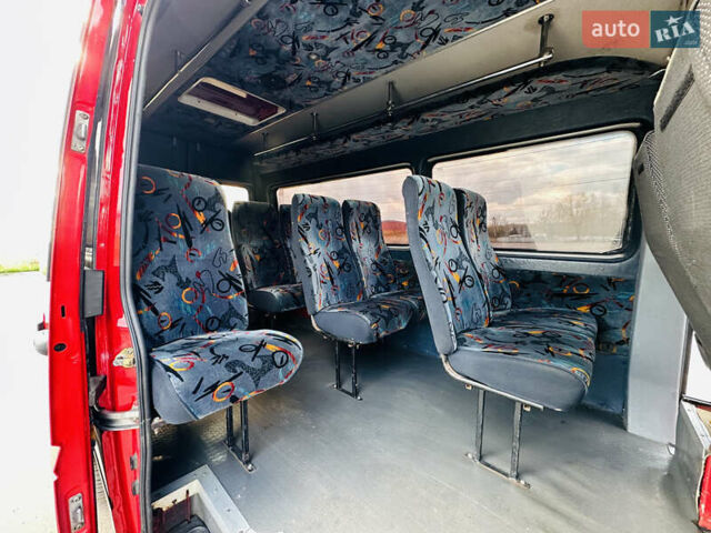 Красный Мерседес Sprinter, объемом двигателя 2.2 л и пробегом 332 тыс. км за 9999 $, фото 19 на Automoto.ua