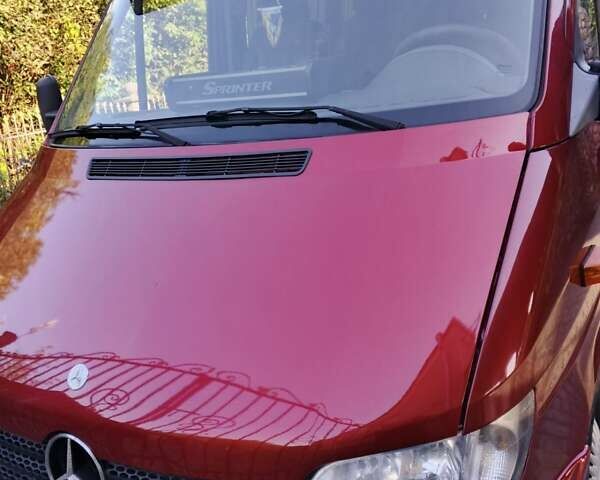 Червоний Мерседес Sprinter, об'ємом двигуна 2.15 л та пробігом 650 тис. км за 9500 $, фото 14 на Automoto.ua