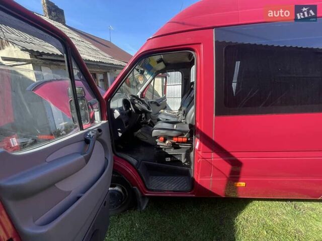 Красный Мерседес Sprinter, объемом двигателя 2.69 л и пробегом 875 тыс. км за 10500 $, фото 5 на Automoto.ua