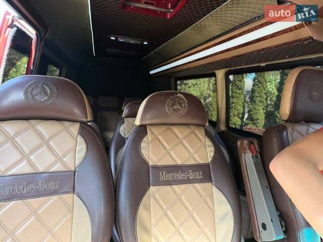 Красный Мерседес Sprinter, объемом двигателя 2.69 л и пробегом 100 тыс. км за 9900 $, фото 17 на Automoto.ua