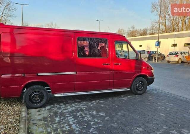 Красный Мерседес Sprinter, объемом двигателя 2.15 л и пробегом 440 тыс. км за 8200 $, фото 13 на Automoto.ua