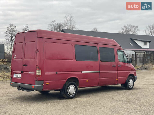 Червоний Мерседес Sprinter, об'ємом двигуна 2.69 л та пробігом 213 тис. км за 9300 $, фото 4 на Automoto.ua