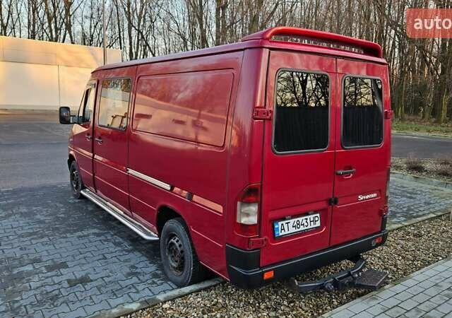 Красный Мерседес Sprinter, объемом двигателя 2.15 л и пробегом 440 тыс. км за 8200 $, фото 6 на Automoto.ua