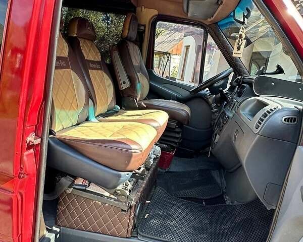 Красный Мерседес Sprinter, объемом двигателя 2.69 л и пробегом 100 тыс. км за 9900 $, фото 2 на Automoto.ua