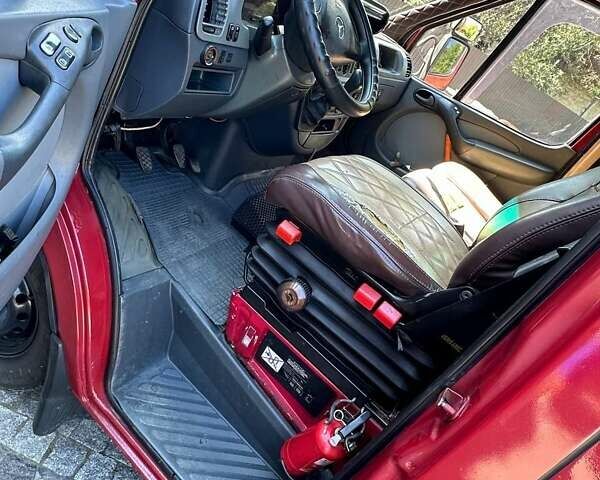 Красный Мерседес Sprinter, объемом двигателя 2.69 л и пробегом 100 тыс. км за 9900 $, фото 6 на Automoto.ua