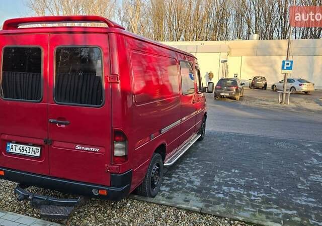 Красный Мерседес Sprinter, объемом двигателя 2.15 л и пробегом 440 тыс. км за 8200 $, фото 9 на Automoto.ua