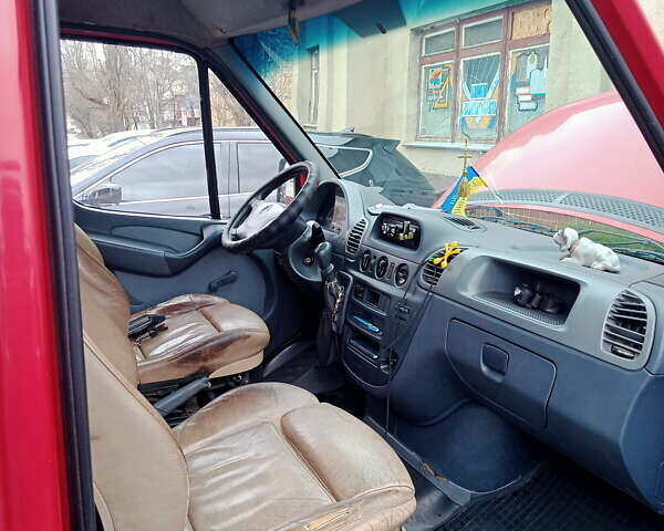 Красный Мерседес Sprinter, объемом двигателя 2.2 л и пробегом 5 тыс. км за 7000 $, фото 6 на Automoto.ua