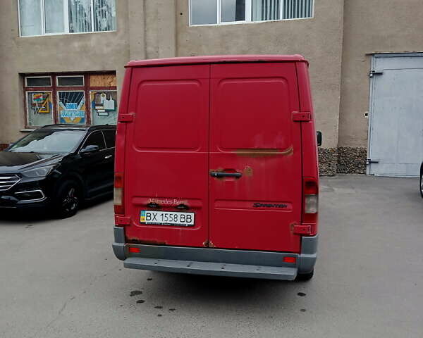 Красный Мерседес Sprinter, объемом двигателя 2.2 л и пробегом 5 тыс. км за 7000 $, фото 10 на Automoto.ua