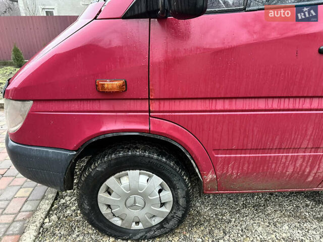 Красный Мерседес Sprinter, объемом двигателя 2.69 л и пробегом 100 тыс. км за 7350 $, фото 7 на Automoto.ua