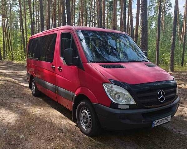 Красный Мерседес Sprinter, объемом двигателя 2.15 л и пробегом 100 тыс. км за 10000 $, фото 4 на Automoto.ua