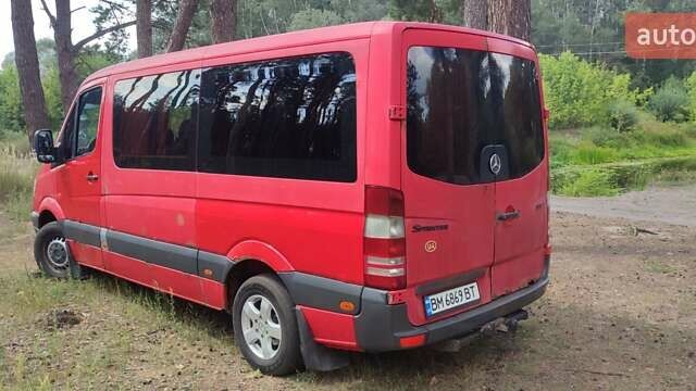 Красный Мерседес Sprinter, объемом двигателя 2.15 л и пробегом 100 тыс. км за 10000 $, фото 10 на Automoto.ua