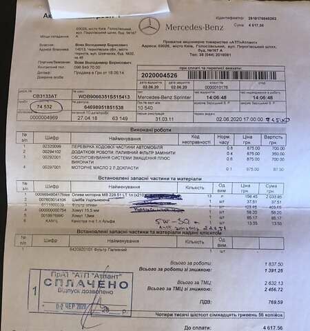 Красный Мерседес Sprinter, объемом двигателя 2.1 л и пробегом 83 тыс. км за 31000 $, фото 29 на Automoto.ua