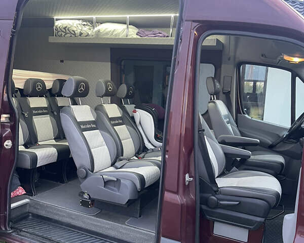 Красный Мерседес Sprinter, объемом двигателя 2.14 л и пробегом 433 тыс. км за 19900 $, фото 7 на Automoto.ua