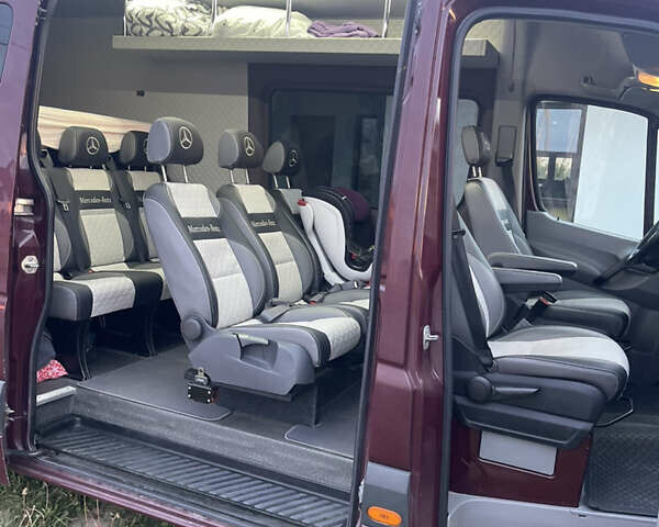 Красный Мерседес Sprinter, объемом двигателя 2.14 л и пробегом 433 тыс. км за 19900 $, фото 16 на Automoto.ua