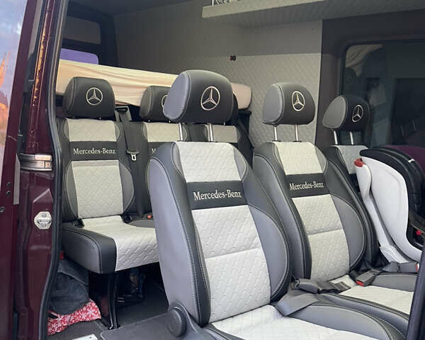 Красный Мерседес Sprinter, объемом двигателя 2.14 л и пробегом 433 тыс. км за 19900 $, фото 8 на Automoto.ua