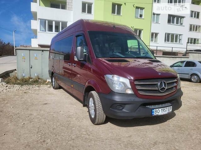 Красный Мерседес Sprinter, объемом двигателя 2.14 л и пробегом 290 тыс. км за 30000 $, фото 4 на Automoto.ua