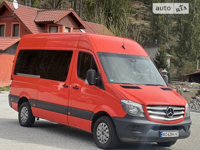 Червоний Мерседес Sprinter, об'ємом двигуна 2.1 л та пробігом 348 тис. км за 17500 $, фото 7 на Automoto.ua