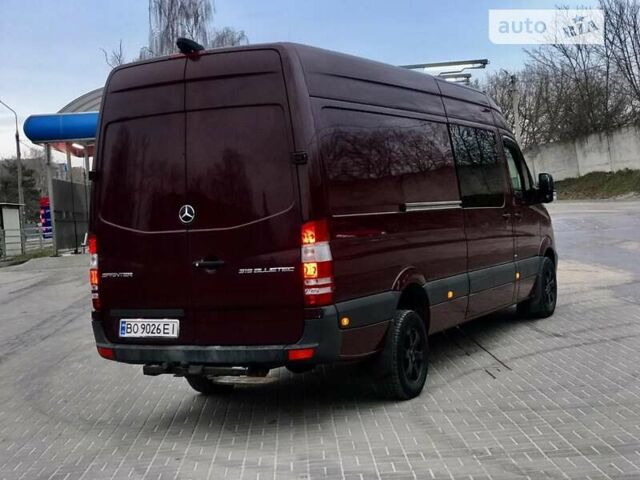 Червоний Мерседес Sprinter, об'ємом двигуна 2.9 л та пробігом 337 тис. км за 38900 $, фото 8 на Automoto.ua